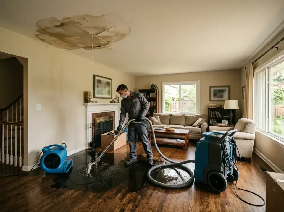attic-pipe-burst-ceiling-drip-008 — frequently asked questions, Water Damage Restoration & Carpet Care in Olean, NY